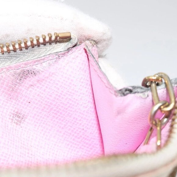 LOUIS VUITTON Monogram Multicolor Pochette Cles NM White - Picture 12 of 16